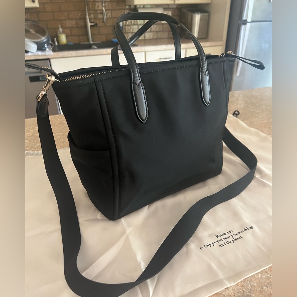 kate spade Black Nylon Tote with Removable Strap - Picture 5 of 7